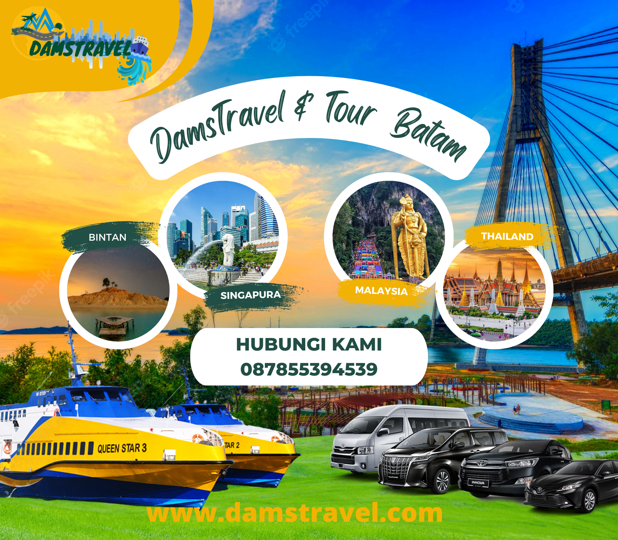 Rental Mobil Batam, Tour and Travel Batam 