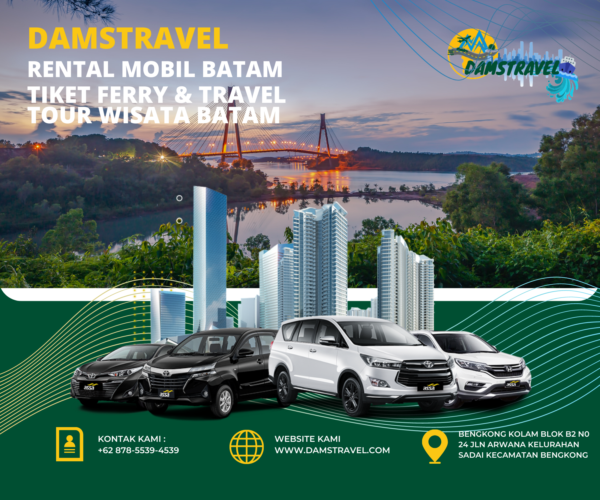 Rental Mobil Batam,Tour and Travel Batam